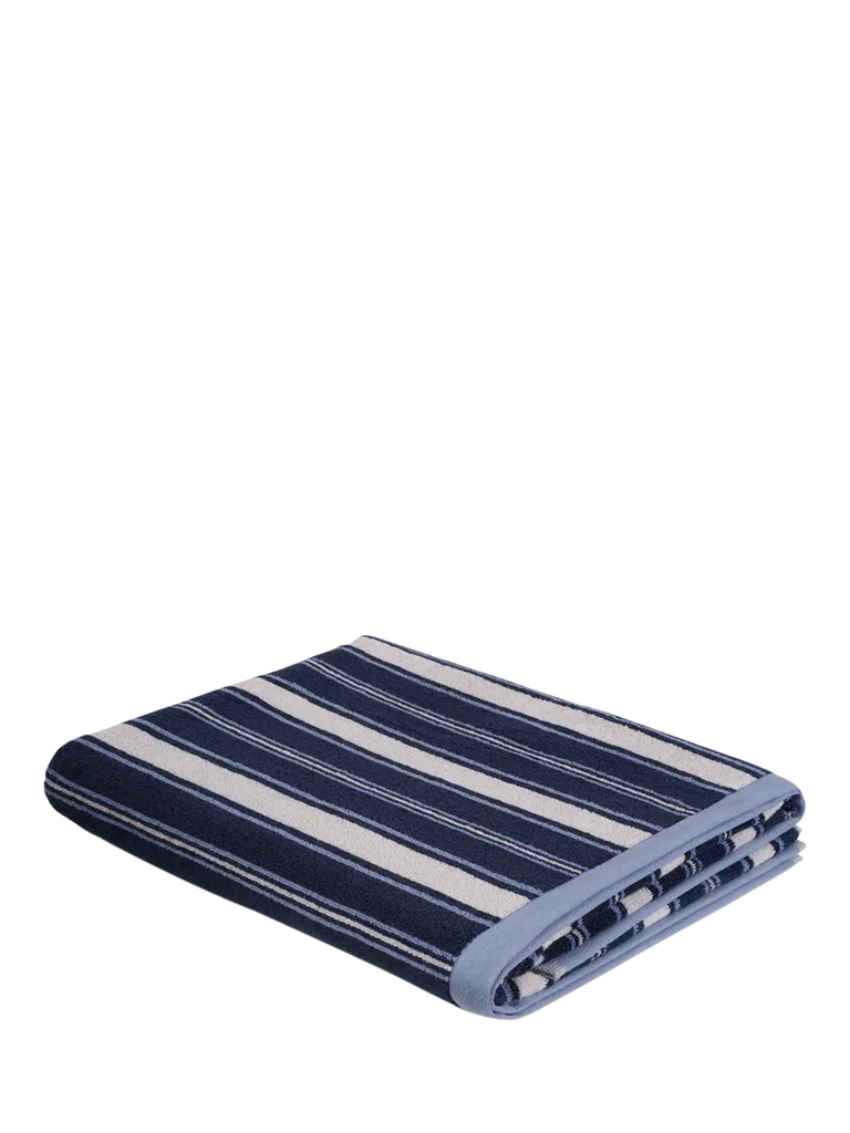 Piglet in Bed Shoreham Stripe Cotton Towels