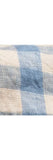 Piglet in Bed Gingham Linen Blend Fitted Sheet - McGrocer