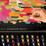 UK Football Stadium Scratch Map GOODS Superdrug   