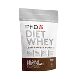 PhD Diet Whey Powder Strawberry Delight 600g GOODS Holland&Barrett Belgian Chocolate