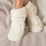 Warmies Boots Cream Microwavable in box GOODS Superdrug   