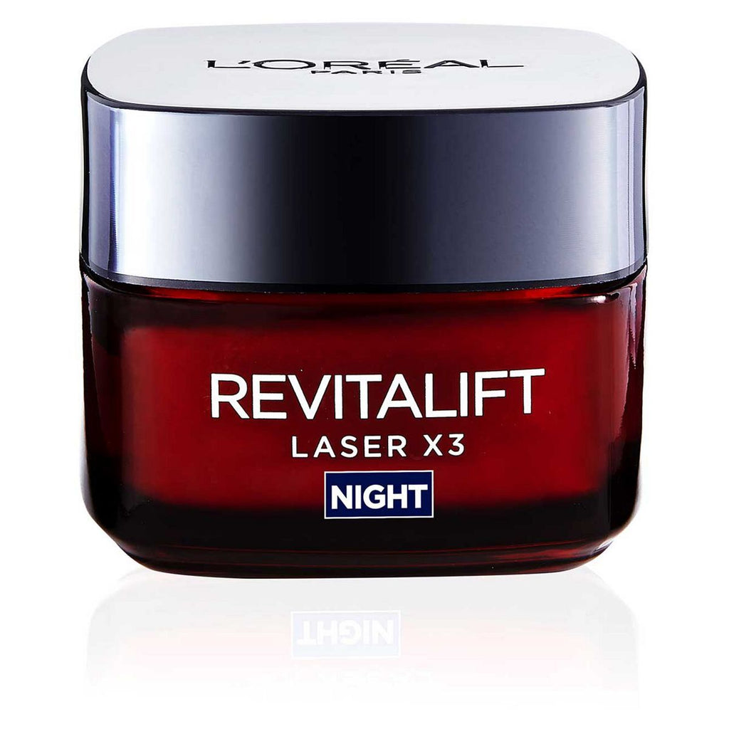 L'Oreal Paris Revitalift Laser Face Moisturiser Triple Action Anti-Ageing Night Cream 50ml