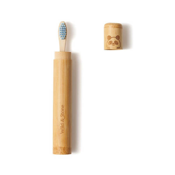 Wild & Stone | Bamboo Toothbrush Travel Holder - Child