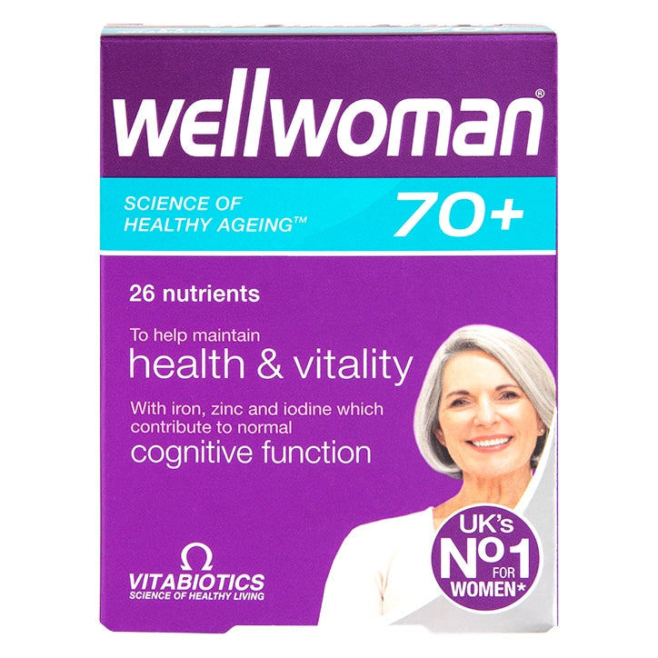 Vitabiotics Wellwoman 70+ 30 Tablets GOODS Holland&Barrett