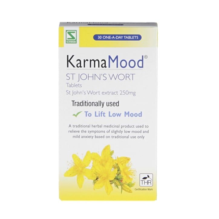 Schwabe Pharma KarmaMood St John's Wort 425mg 30 Tablets