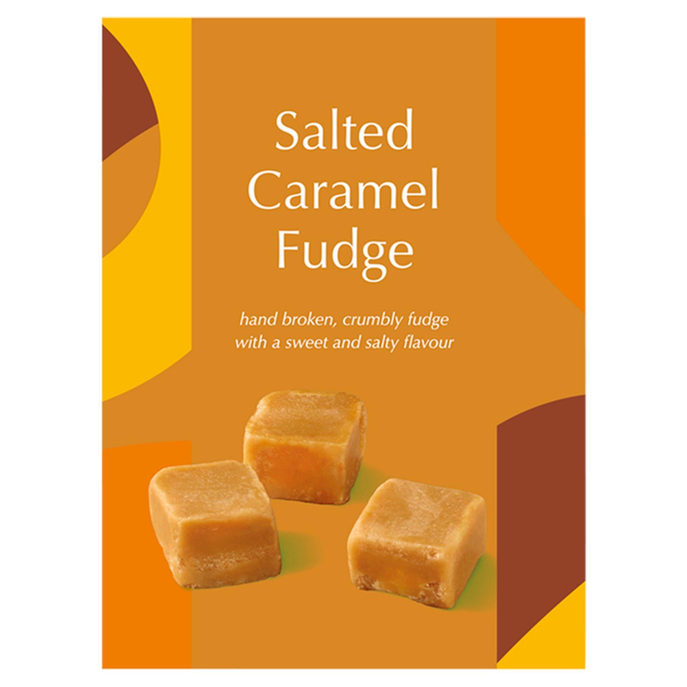 Sainsburys Salted Caramel Fudge 125g GOODS Sainsburys   