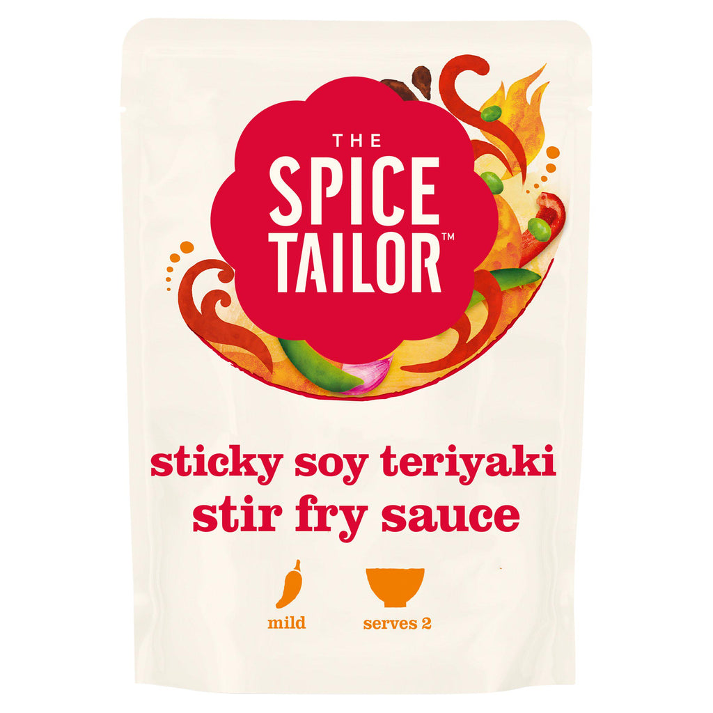 The Spice Tailor Sticky Soy Teriyaki Stir Fry Sauce 135g