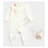 Mothercare Disney Classics Winne the Pooh Sleepsuit and Milestone Card Set GOODS Boots   