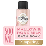 Imperial Leather Pampering Bath Soak Mallow &amp; Rose Milk 500ml