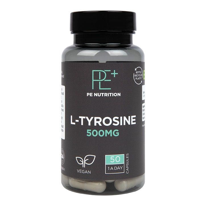 PE Nutrition L-Tyrosine 50 Capsules 500mg GOODS Holland&Barrett   