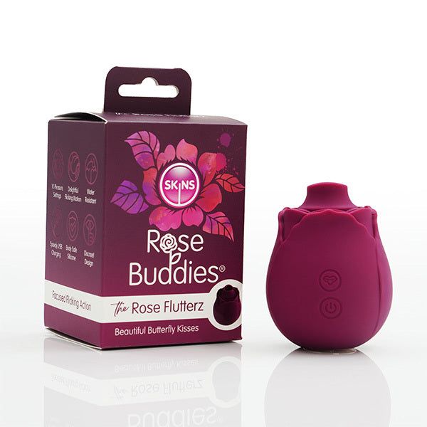 Skins Rose Buddies - The Rose Flutterz Vibrator Sex Toy