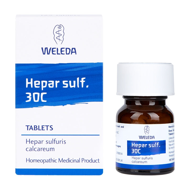 Weleda Hepar Sulf 30c 125 Tablets