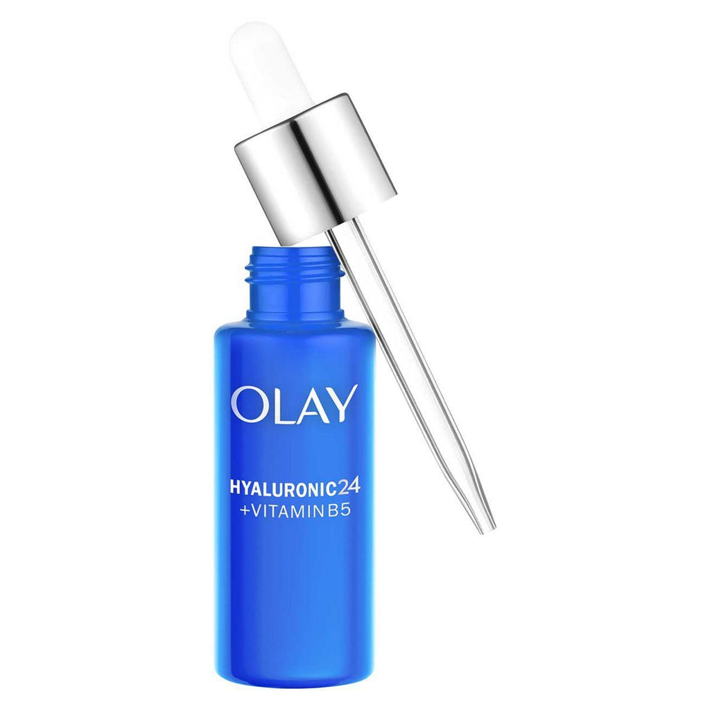 Olay Hyaluronic Acid 24 + Vitamin B5 Ultra Hydrating Day Serum with Niacinamide For Smoother and Healthier Looking Skin, 40ml