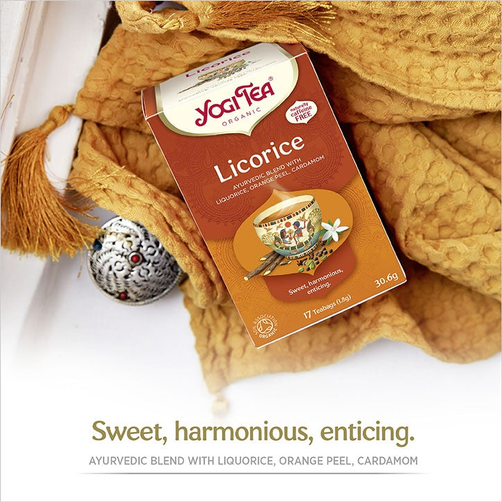 Yogi Tea Organic Liquorice 17 Tea Bags