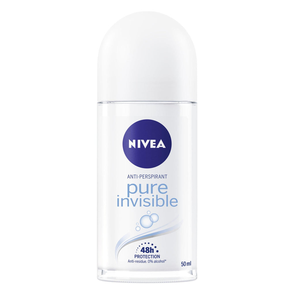 Nivea Pure Invisible Anti Perspirant Deodorant Roll On 50ml