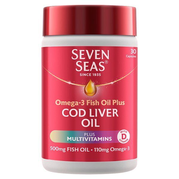 Seven Seas Cod Liver Oil & Multivitamins 30 Caps GOODS Superdrug   