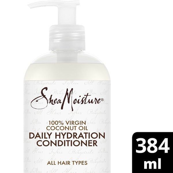 Shea Moisture 100% Virgin Coconut Oil  Conditioner 384ml GOODS Superdrug   