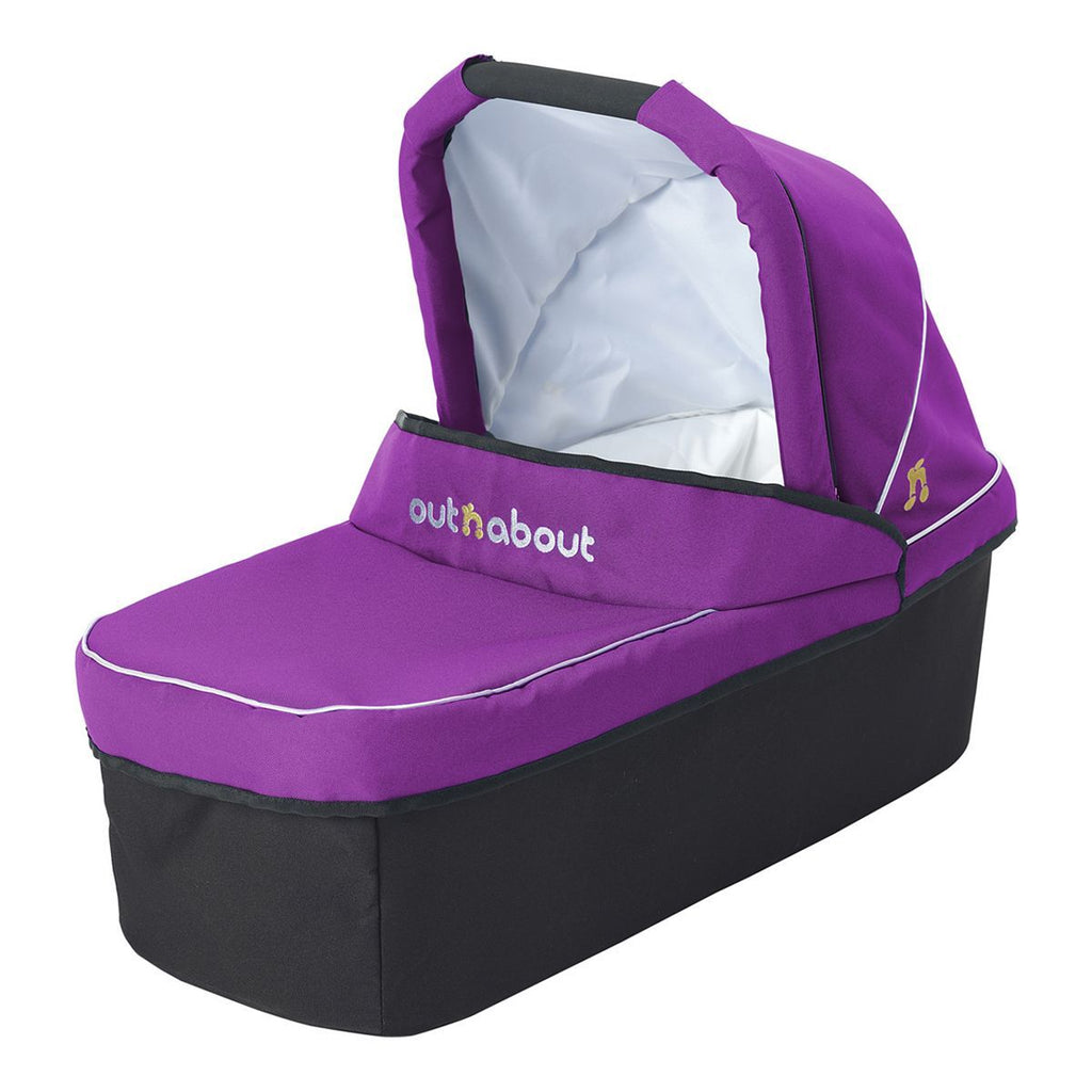 Out 'n' About Nipper V3 & V4 Carrycot - Purple Punch