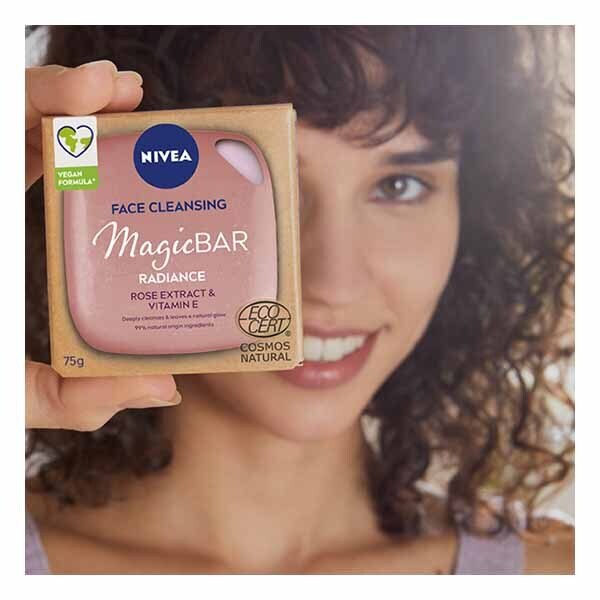 Nivea Magicbar Rose & Vitamin E Face Cleansing Bar 75G