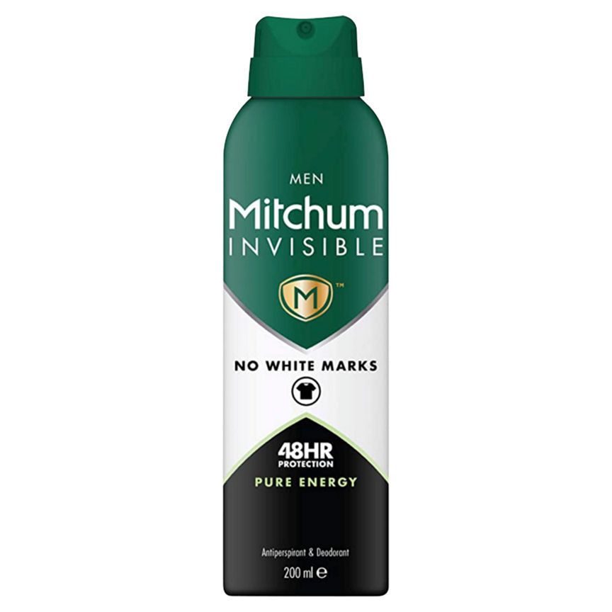 Mitchum Invisible Men 48HR Protection Pure Energy Anti-Perspirant & Deodorant