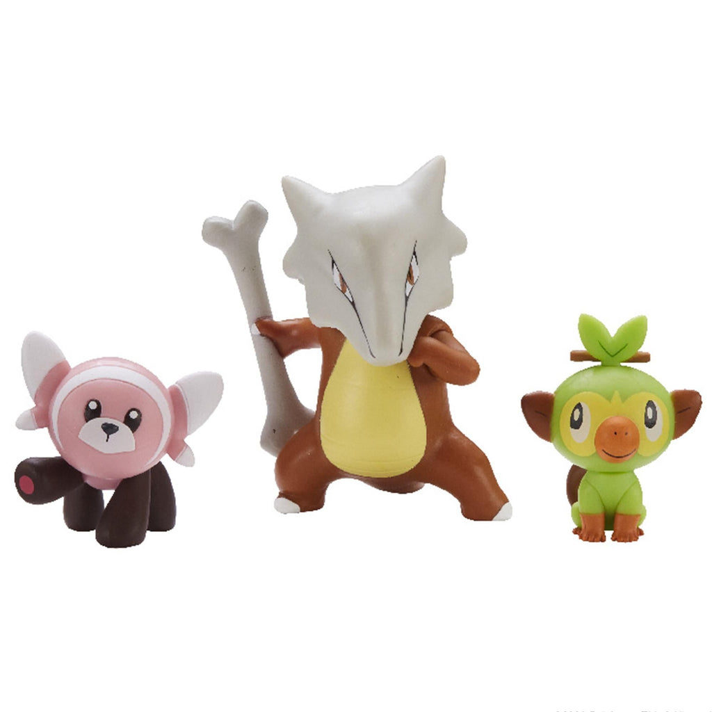 Pokemon  Action Figs 3 Pack W4