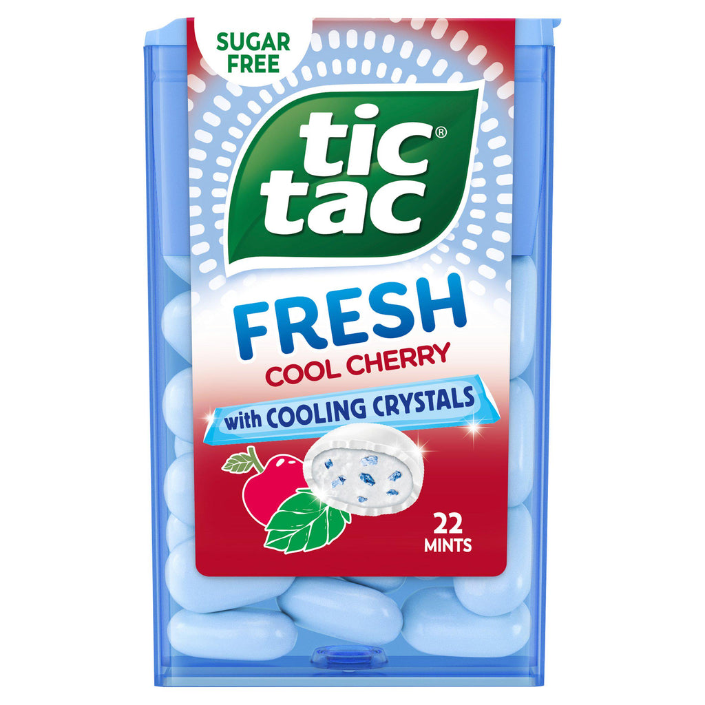 Tic Tac Fresh Cool Cherry Sugar Free Mint Sweets 16.4g