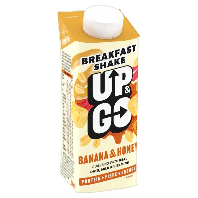 Up&Go Banana & Honey Breakfast Drink with Oats   300ml