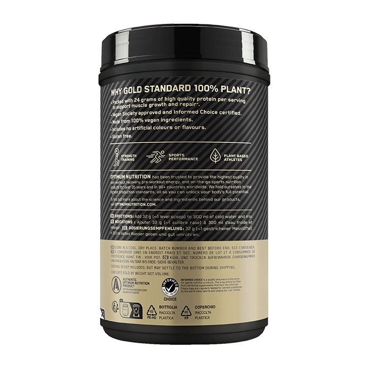 Optimum Nutrition Gold Standard 100% Plant French Vanilla Crème 684g