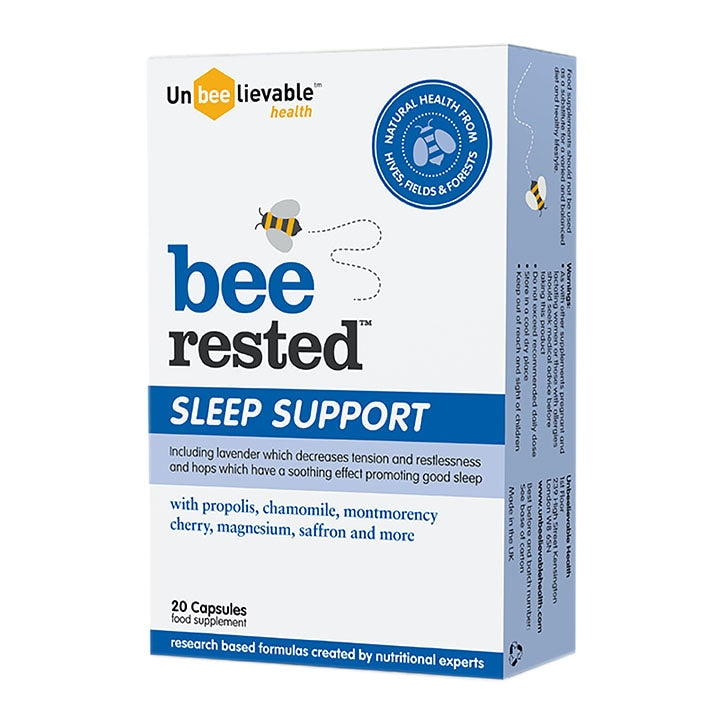 Unbeelievable Health Bee Rested 20 Capsules