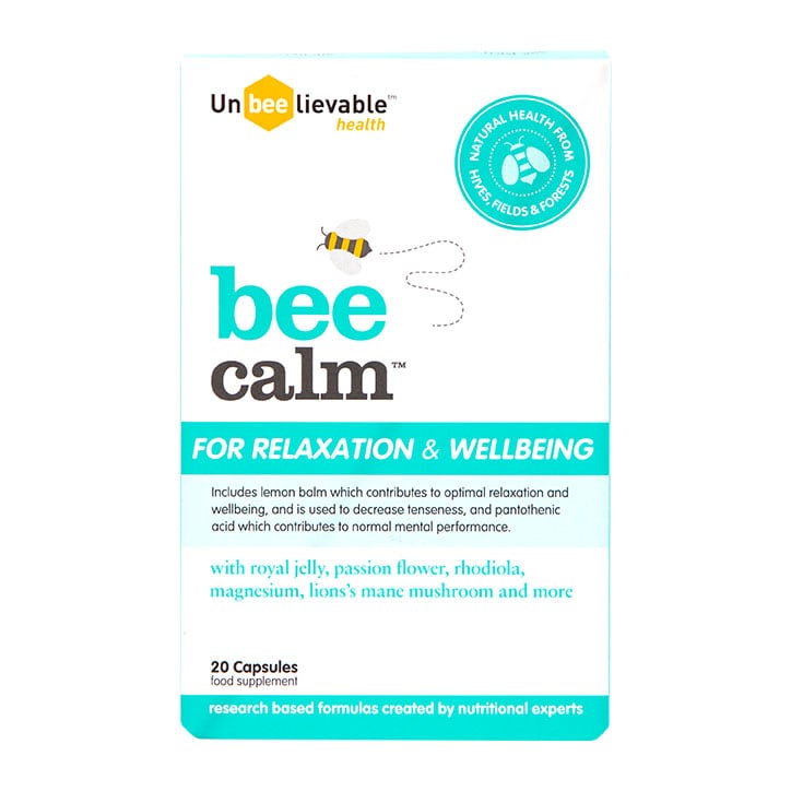 Unbeelievable Health Bee Calm 20 Capsules GOODS Holland&Barrett