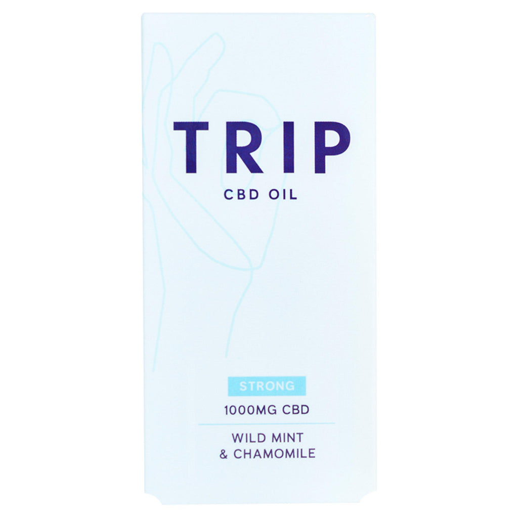 Trip CBD Oil Wild Mint & Chamomile 1000mg 15ml