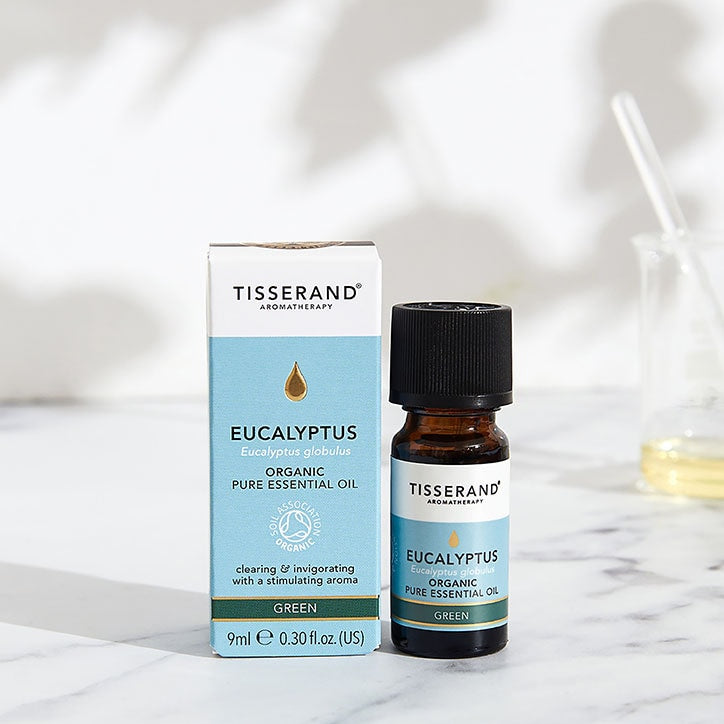 Tisserand Eucalyptus Organic Pure Essential Oil 9ml GOODS Holland&Barrett