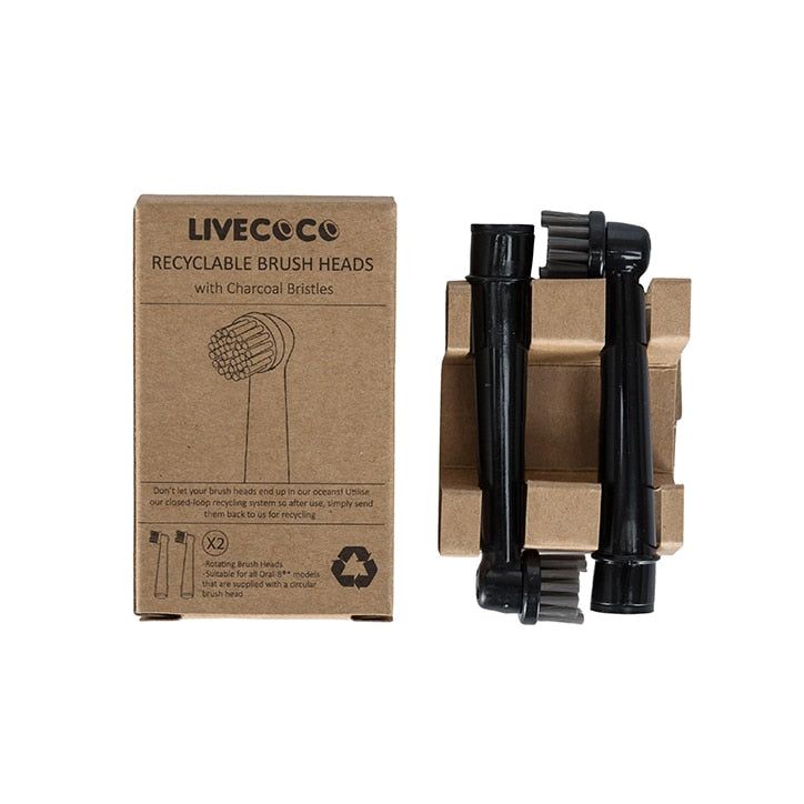 LiveCoco Recyclable Electric Toothbrush Heads