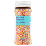 Sainsbury's Cake Decorations, Coloured Vermicelli 70g Decorations toppings & fillings Sainsburys   