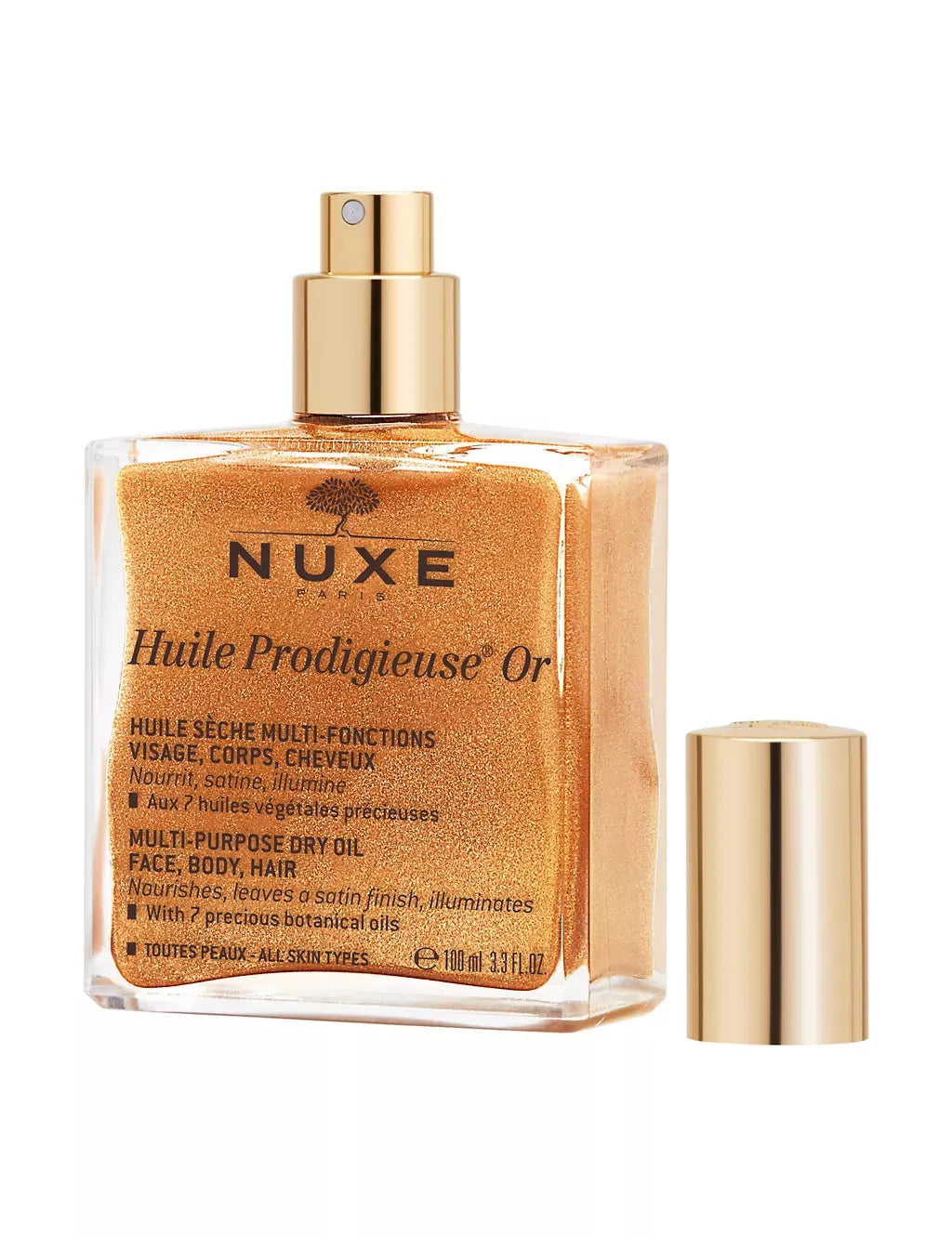 Huile Prodigieuse Multipurpose Golden Shimmer Oil 100ml