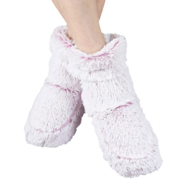 Warmies Microwaveable Pink Slipper Boots