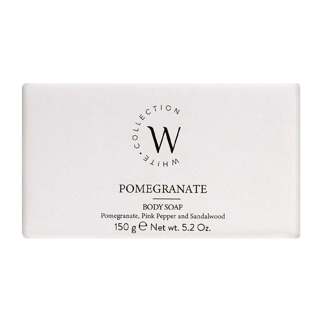 The White Collection Pomegranate Body Soap 150g