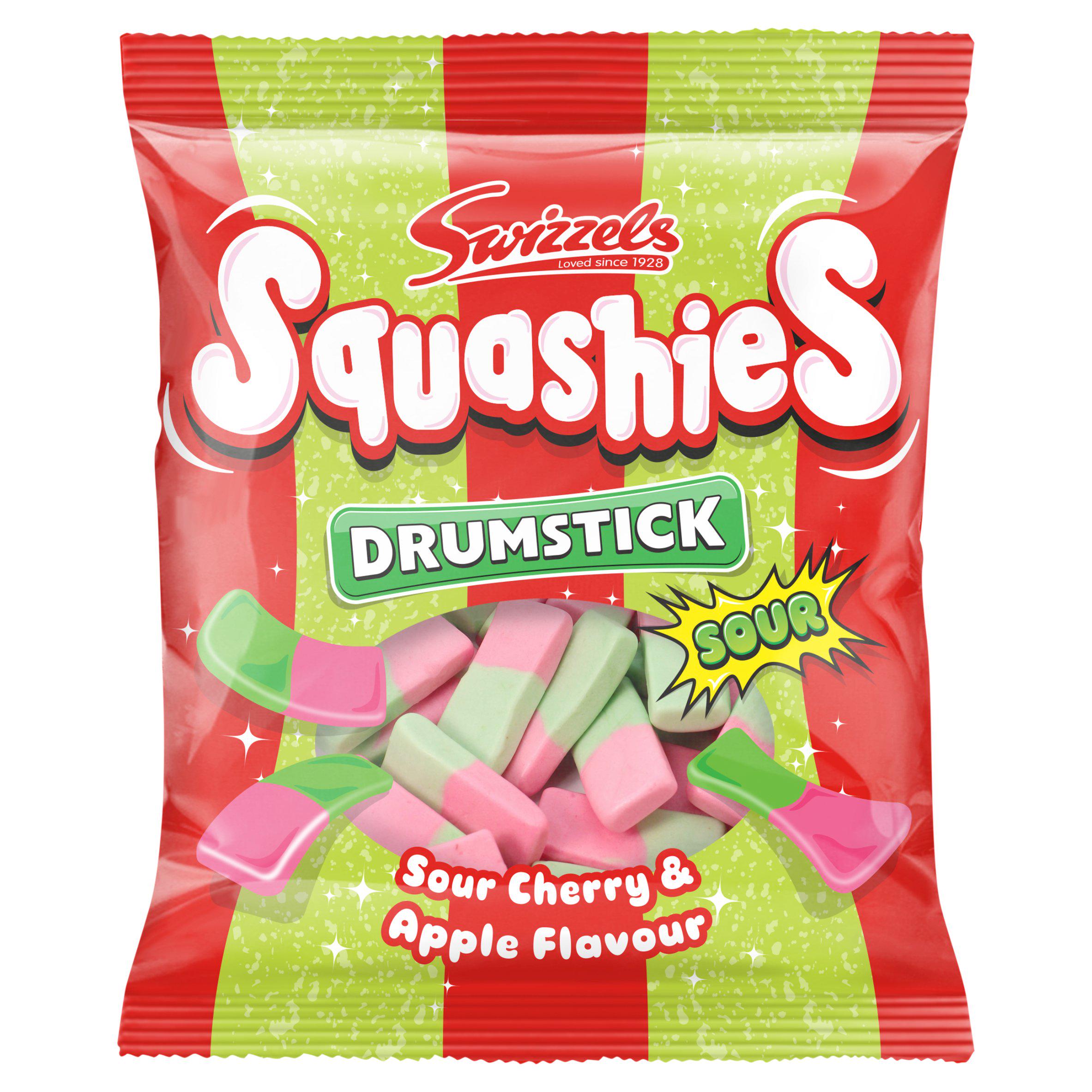 Swizzels Drumstick Squashies Sour Cherry & Apple Flavour 140g GOODS ASDA   