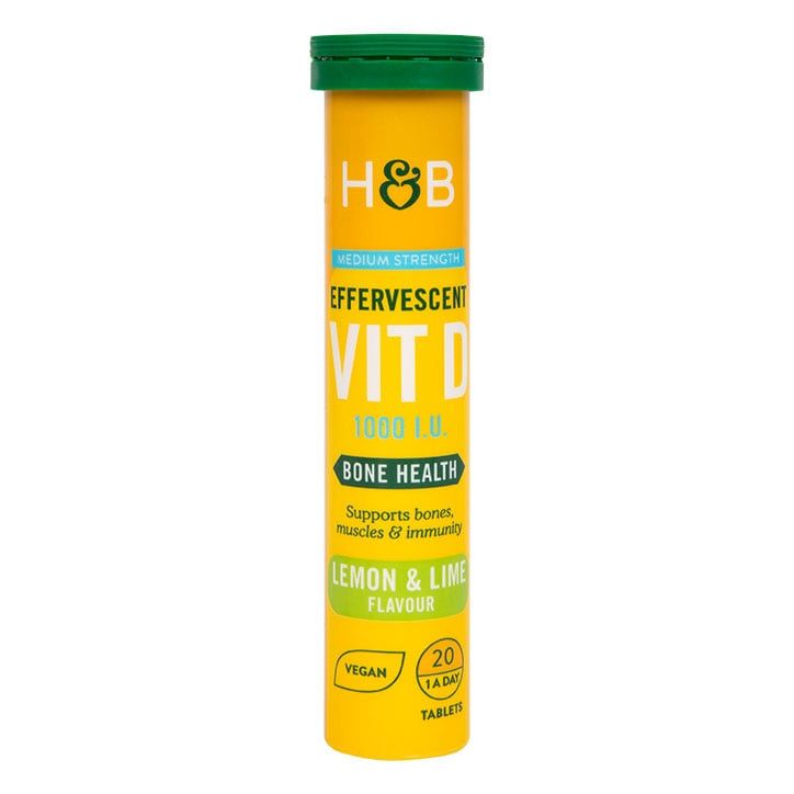 Holland & Barrett Vitamin D 1000 I.U. 25ug 20 Effervescents