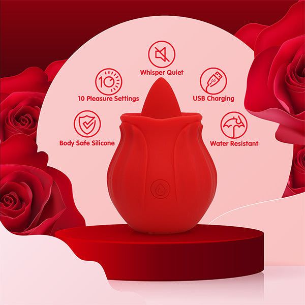 Skins Rose Buddies - The Rose Lix Vibrator Sex Toy