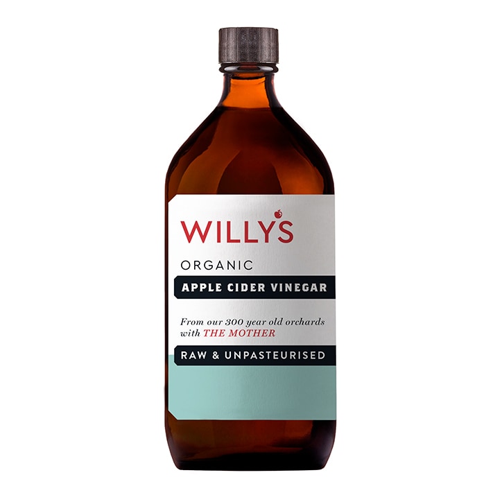 Willy's Organic Honey & Turmeric Live Apple Cider Vinegar 500ml GOODS Holland&Barrett Original