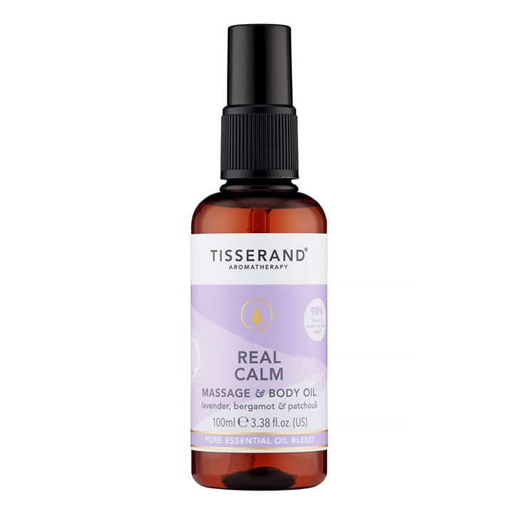 Tisserand Real Calm Massage & Body Oil 100ml GOODS Holland&Barrett