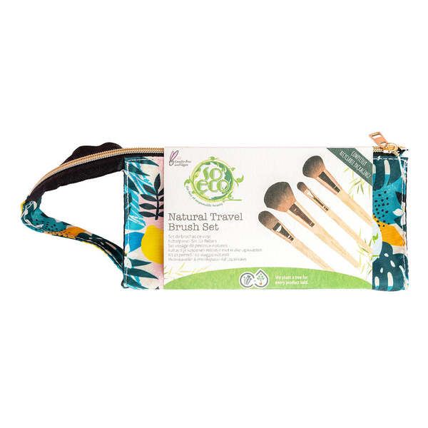 So Eco Natural Travel Brush Set GOODS Superdrug   