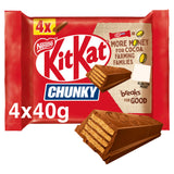 KitKat Chunky Milk Chocolate Bar Multipack x4 160g