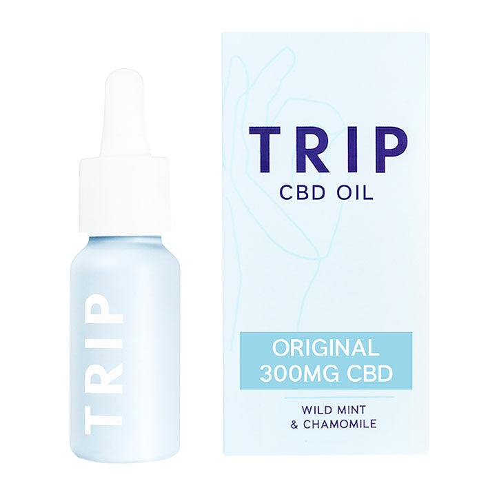 TRIP Wild Mint & Chamomile CBD Oil 300mg 15ml GOODS Holland&Barrett