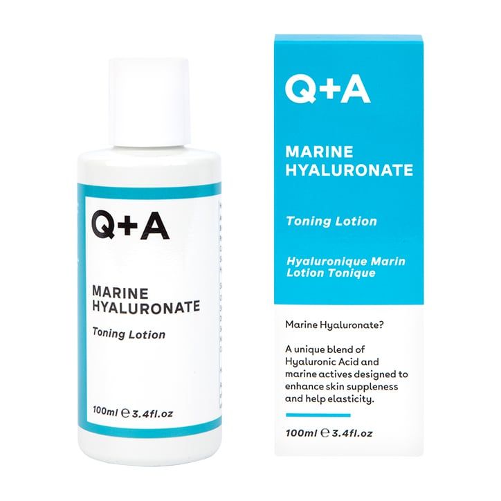 Q+A Marine Hyaluronate Toning Lotion 100ml GOODS Holland&Barrett