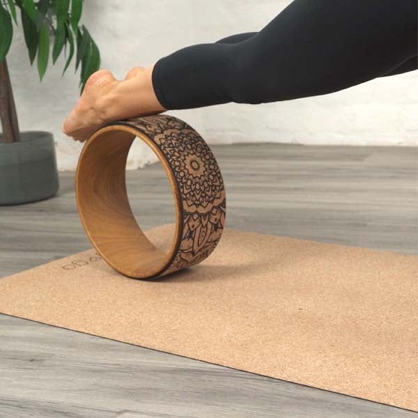 Myga Cork Yoga Wheel GOODS Superdrug   