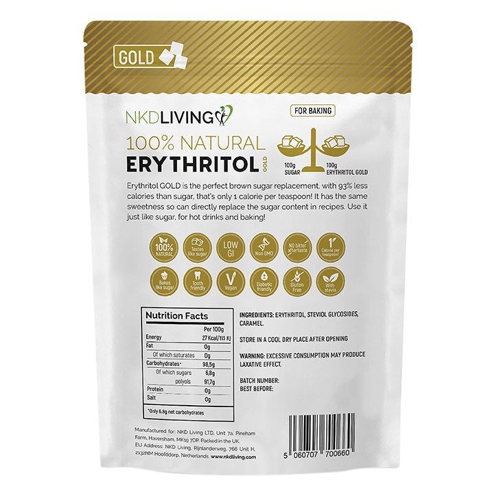 NAKD Living Erythritol Gold 200g