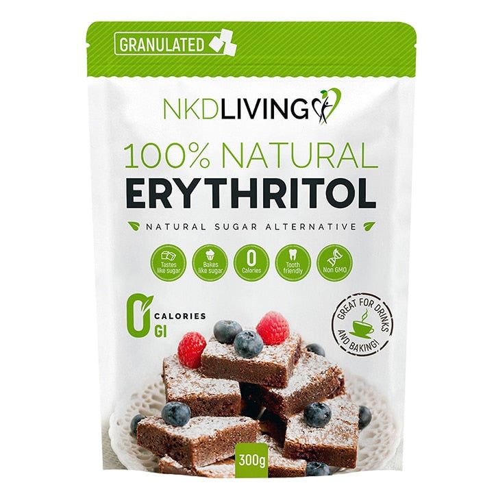 NKD Living Erythritol Granulated Natural Sugar Alternative 1kg