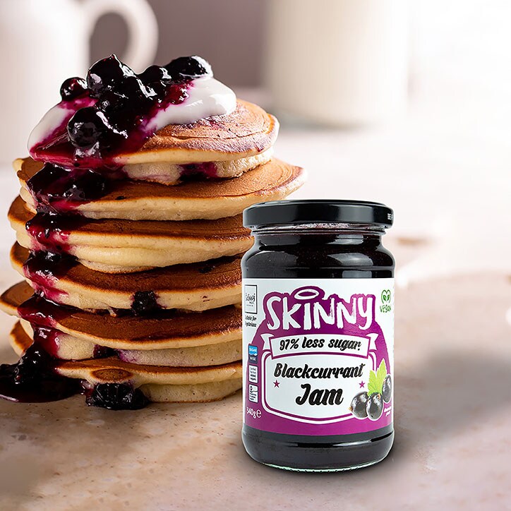 The Skinny Food Co Not Guilty Low Sugar Raspberry Jam 340g GOODS Holland&Barrett Blackcurrent